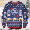 Pabst Blue Ribbon Ugly Christmas Sweater