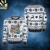 Rick and Morty NFL Cincinnati Football Bengals Gifts Christmas Ugly Wool Knitted Sweater