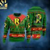 Rockin Around The Christmas Tree Mickey Gift For Disney Fan Ugly Christmas Wool Knitted Sweater