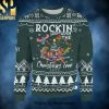 Rockstar Energy Drink Christmas Wool Knitted 3D Sweater