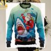 Santa Sleigher Christmas Ugly Wool Knitted Sweater