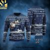 Seattle Seahawks NFL American Football Team Cardigan Style Christmas Ugly Wool Knitted Sweater
