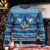 Seattle Seahawks NFL American Football Team Cardigan Style Christmas Ugly Wool Knitted Sweater