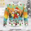 Sonic The Hedgehog Merry Xmas Christmas Ugly Wool Knitted Sweater