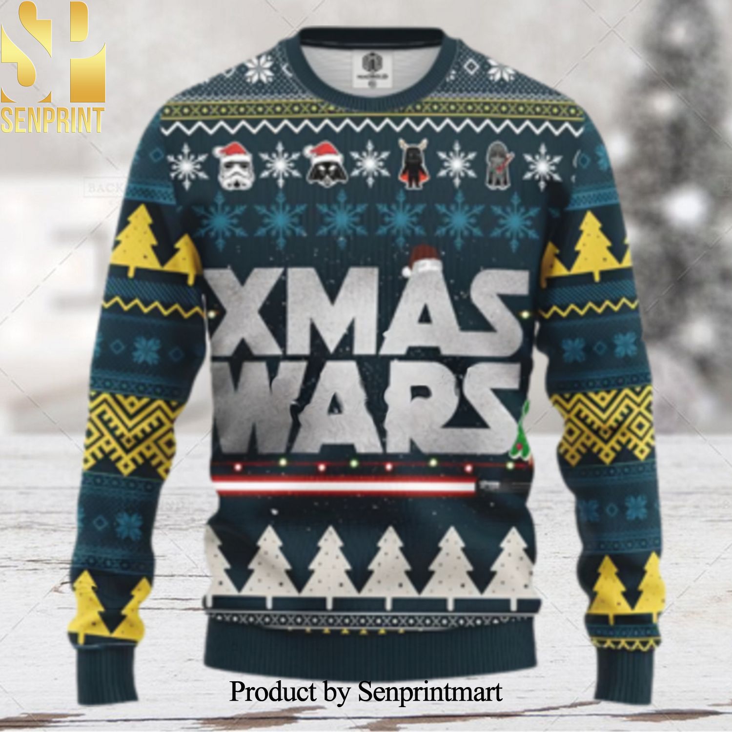 Star Wars Xmas Gifts Xmas Wars Ugly Christmas Sweater