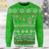 Super Mario Nintendo Gift Fan Ugly Christmas Wool Knitted Sweater