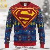 Superman in Your Arena Christmas Ugly Wool Knitted Sweater