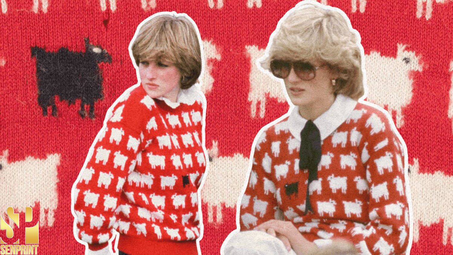 Princess Diana Her Timeless Elegance Lives On in the 'Black Sheep' Ugly Christmas Sweater Auction