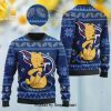 Tennis Merry Christmas Be Nice Ugly Xmas Wool Knitted Sweater