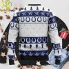 Tequila My Blood Type Knitted Xmas Sweater Ugly Christmas Sweater