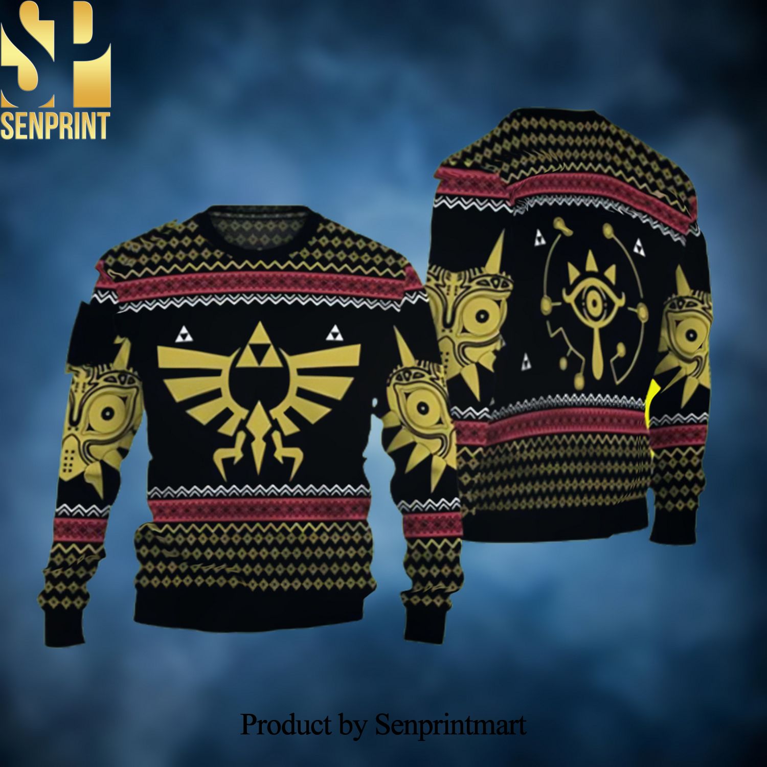 The Legend of Zelda Ugly Knitted Xmass Gift For Fan Ugly Christmas Holiday Sweater