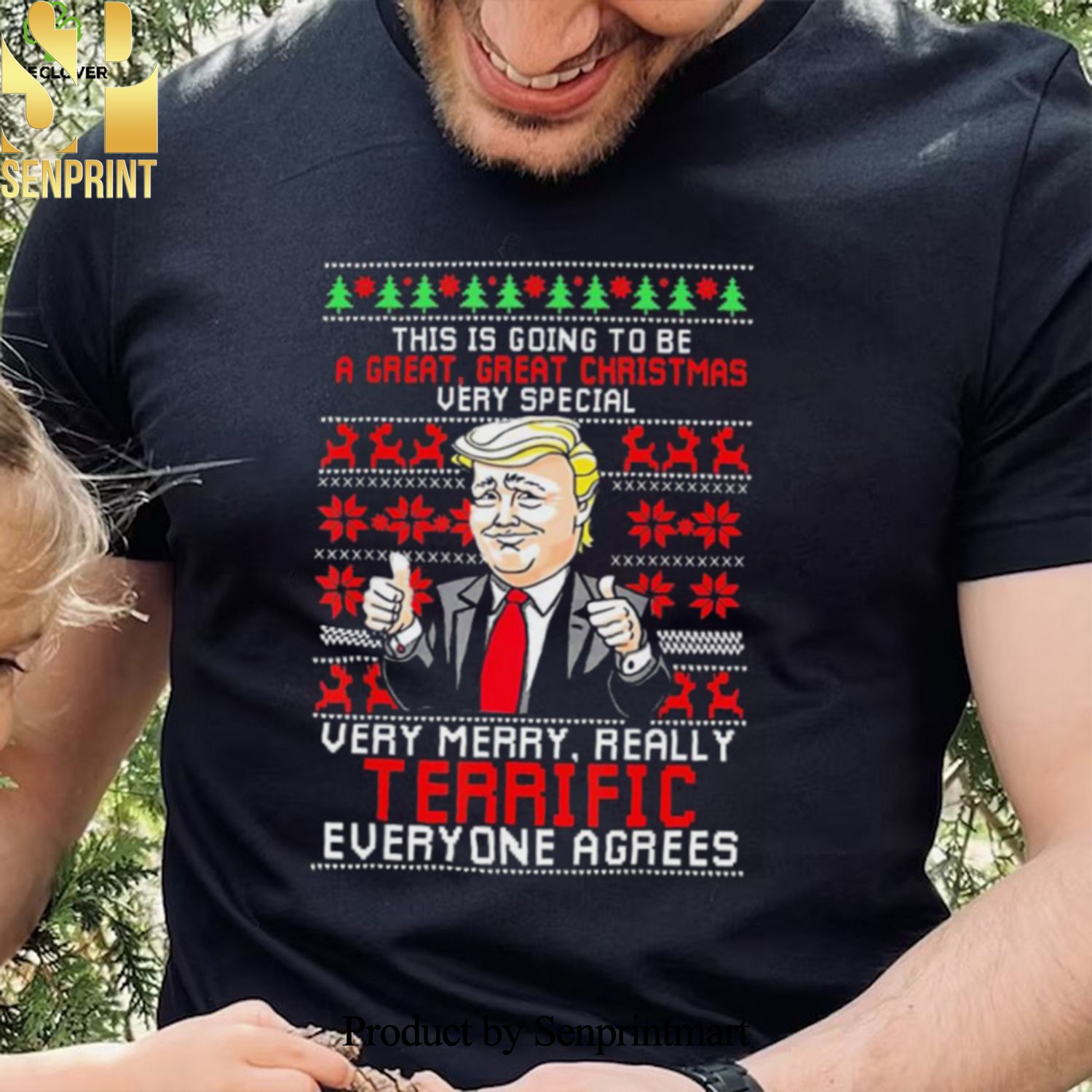 This Is Going To Be A Great Christmas Fun Trump Shirt Ugly Christmas Sweater
