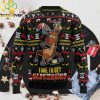 This Is The Way Baby Yoda Christmas Star Wars Christmas Wool Knitted 3D Sweater