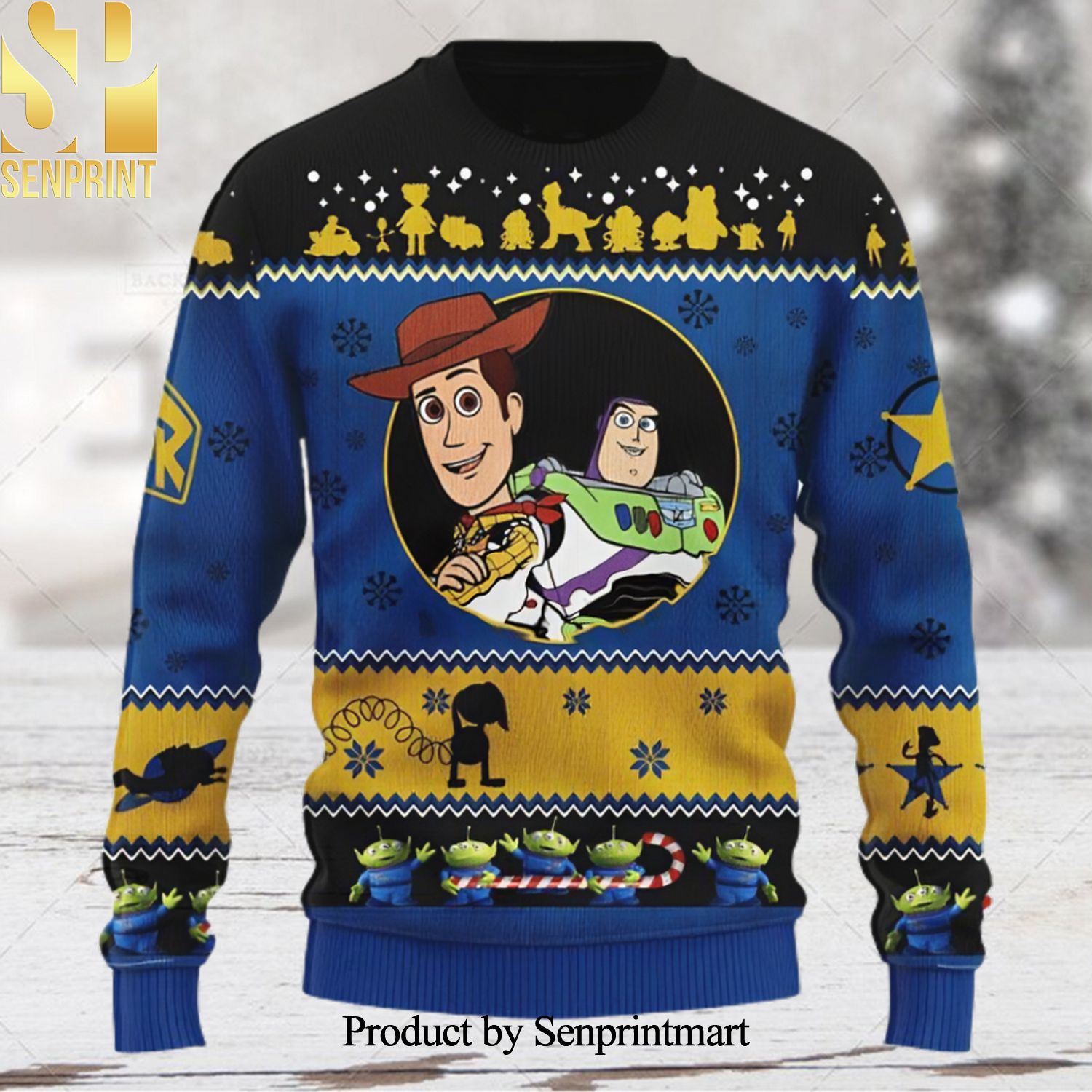 Toy Story Disney Fan Christmas Ugly Christmas Holiday Sweater