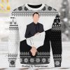 Unicorn Pew Pew Christmas Wool Knitted 3D Sweater