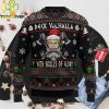 Viking Falala Fus Ro Dah 3D Printed Ugly Christmas Sweater