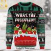 What Does The Fox Say Christmas Wool Knitted 3D Sweater