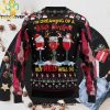 Wisconsin Army National Guard Ugly Xmas Wool Knitted Sweater