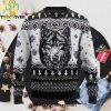 Wisconsin Army National Guard Ugly Xmas Wool Knitted Sweater