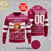 Burnley FC Ugly Xmas Wool Knitted Sweater