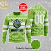 Burnley FC Ugly Xmas Wool Knitted Sweater