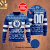 Charlton Athletic Ugly Xmas Wool Knitted Sweater