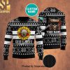 Guns N’ Roses Rock Band Ugly Xmas Wool Knitted Sweater