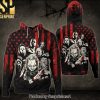 Chucky Bloody American Flag 3D Hoodies and Sweatpants