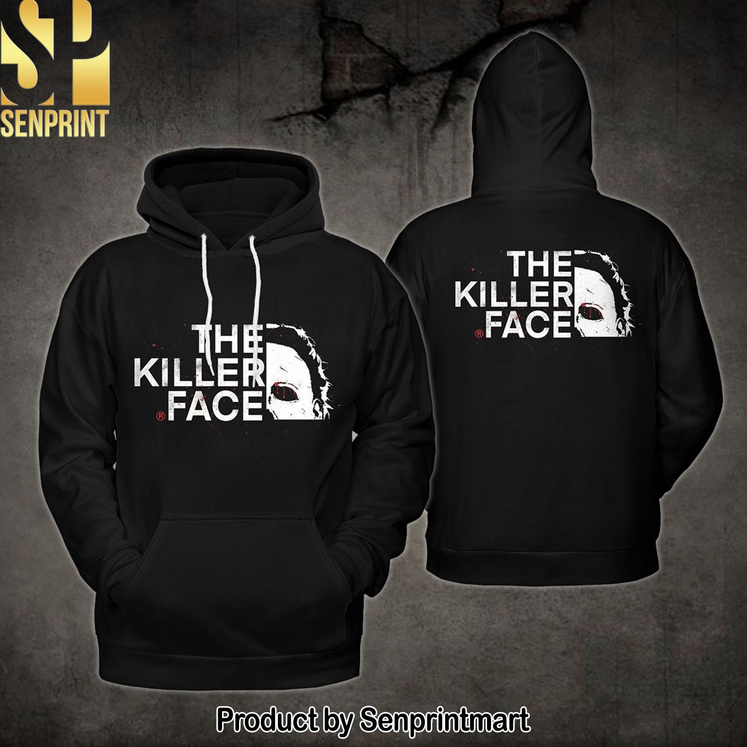 The Killer Face Michael Myers Halloween Hoodie