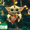 Christmas Gifts Baby Yoda Hug Busch Latte For Beer Lovers Star Wars Ornament