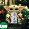 Christmas Gifts Baby Yoda Hug Buffalo Trace For Whiskey Lovers Star Wars Ornament