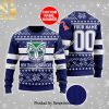 Newcastle Knights Christmas Ugly Wool Knitted Sweater