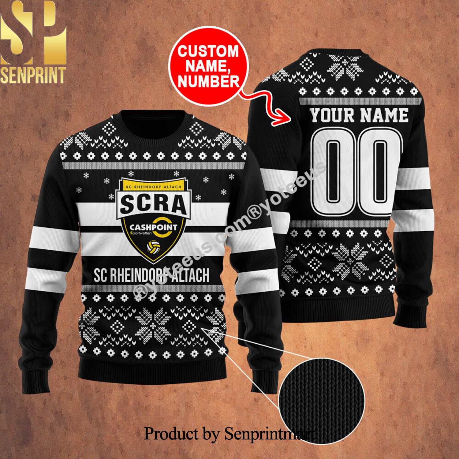 SCR Altach Ugly Christmas Sweater