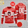 St Kilda Saints Ugly Christmas Wool Knitted Sweater