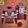 Western Bulldogs Christmas Ugly Wool Knitted Sweater