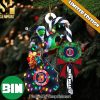 Christmas Gifts Boston Celtics NBA Custom Name Grinch Candy Cane Ornament
