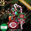 Christmas Gifts Chicago White Sox MLB Custom Name Grinch Candy Cane Ornament