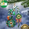 Christmas Gifts Minnesota Twins MLB Custom Name Grinch Candy Cane Ornament