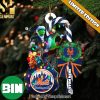 Christmas Gifts New York Knicks NBA Custom Name Grinch Candy Cane Ornament