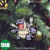 Christmas Gifts Shocked Pikachu Custom Shape Xmas Unique Ornament