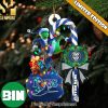 Christmas Gifts Tampa Bay Lightning NHL Grinch Candy Cane Custom Name Ornament