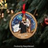 And They Lived Happily Ever, Personalized Acrylic Ornament, Christmas Gift For Couple