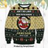 Aint No Laws When You’re Drinking With Claus Christmas Ugly Wool Knitted Sweater