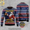 Ain’t No Laws When You Drink Jameson With Claus Ugly Xmas Wool Knitted Sweater