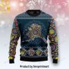 Aladdin Knitting Pattern Ugly Christmas Holiday Sweater