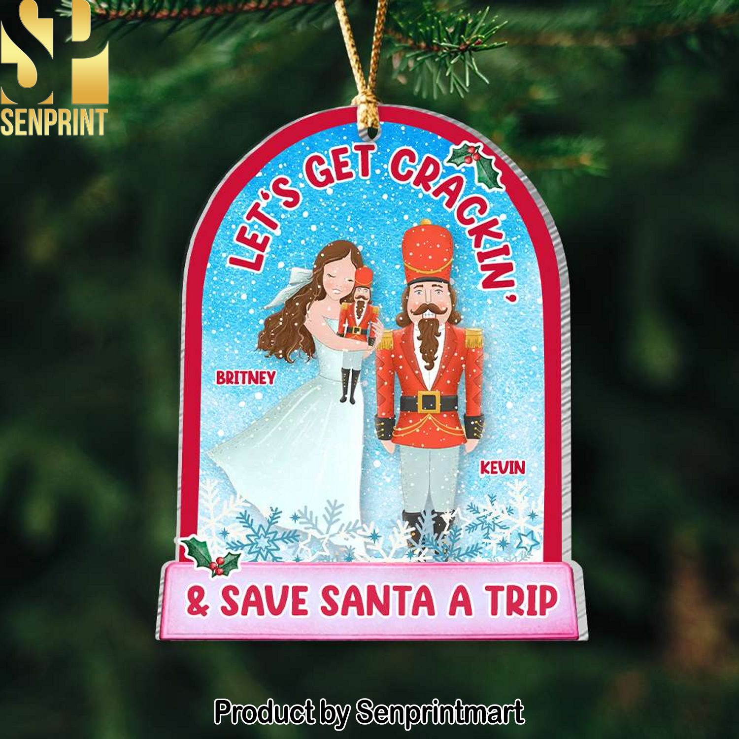 Christmas Gifts For Couple Personalized Ornament