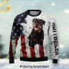 American Pit Bull Terrier Mom Ugly Christmas Sweater