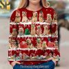 Australian Shepherd Snow Christmas For Christmas Gifts Christmas Ugly Wool Knitted Sweater