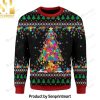 Autism Mom Knitting Pattern Ugly Christmas Holiday Sweater