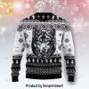 Awesome Wolf For Christmas Gifts Ugly Christmas Holiday Sweater